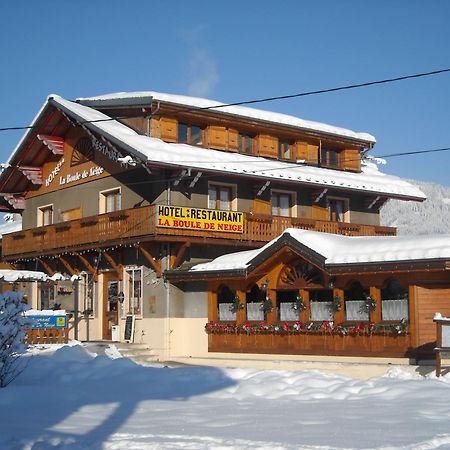 La Boule De Neige Otel Samoëns Dış mekan fotoğraf